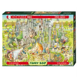 HEYE CASSE-TÊTE 1000 PIÈCES - JURASSIC HABITAT STANDARD (FUNKY ZOO) #78-29727